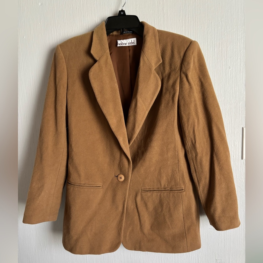 Helene sidel Women's Tan Blazer